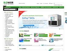 Tablet Screenshot of eng.bioneer.com